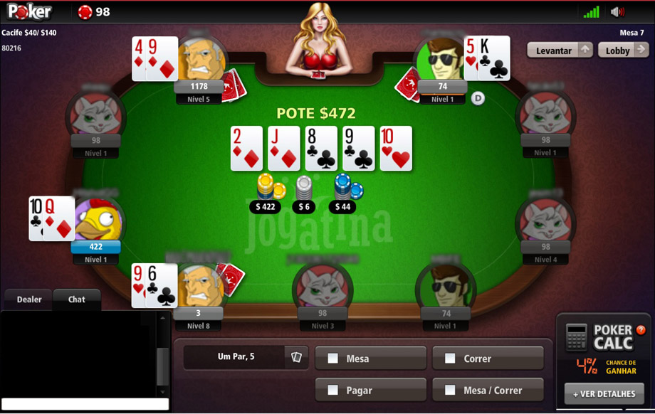 Onde Jogar Poker Online Grátis